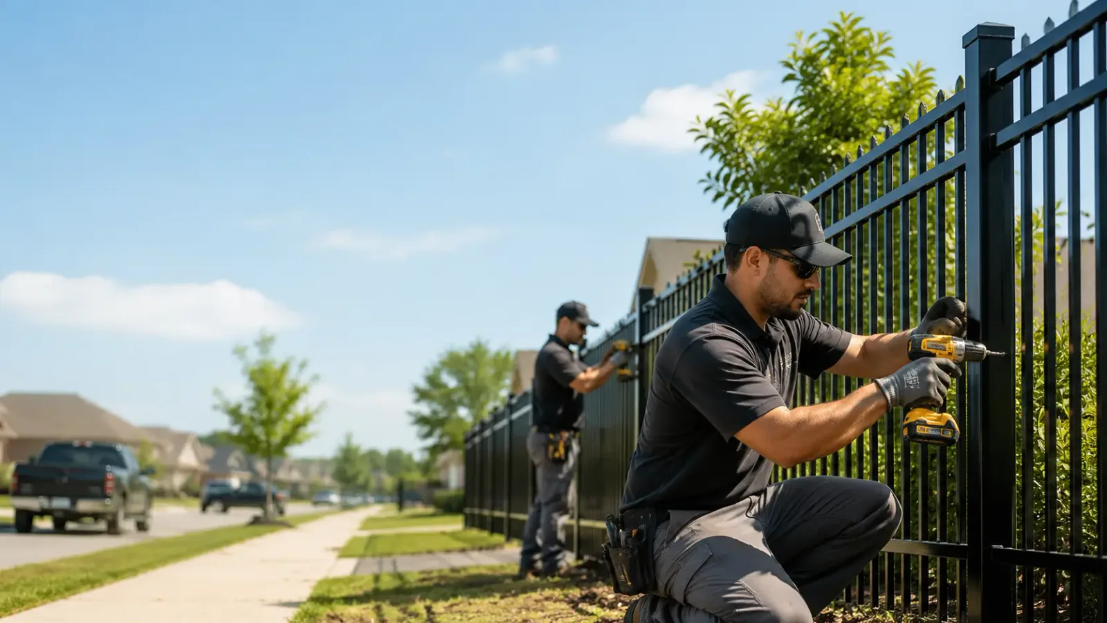 Metal Fence Installation in Leesburg, GA